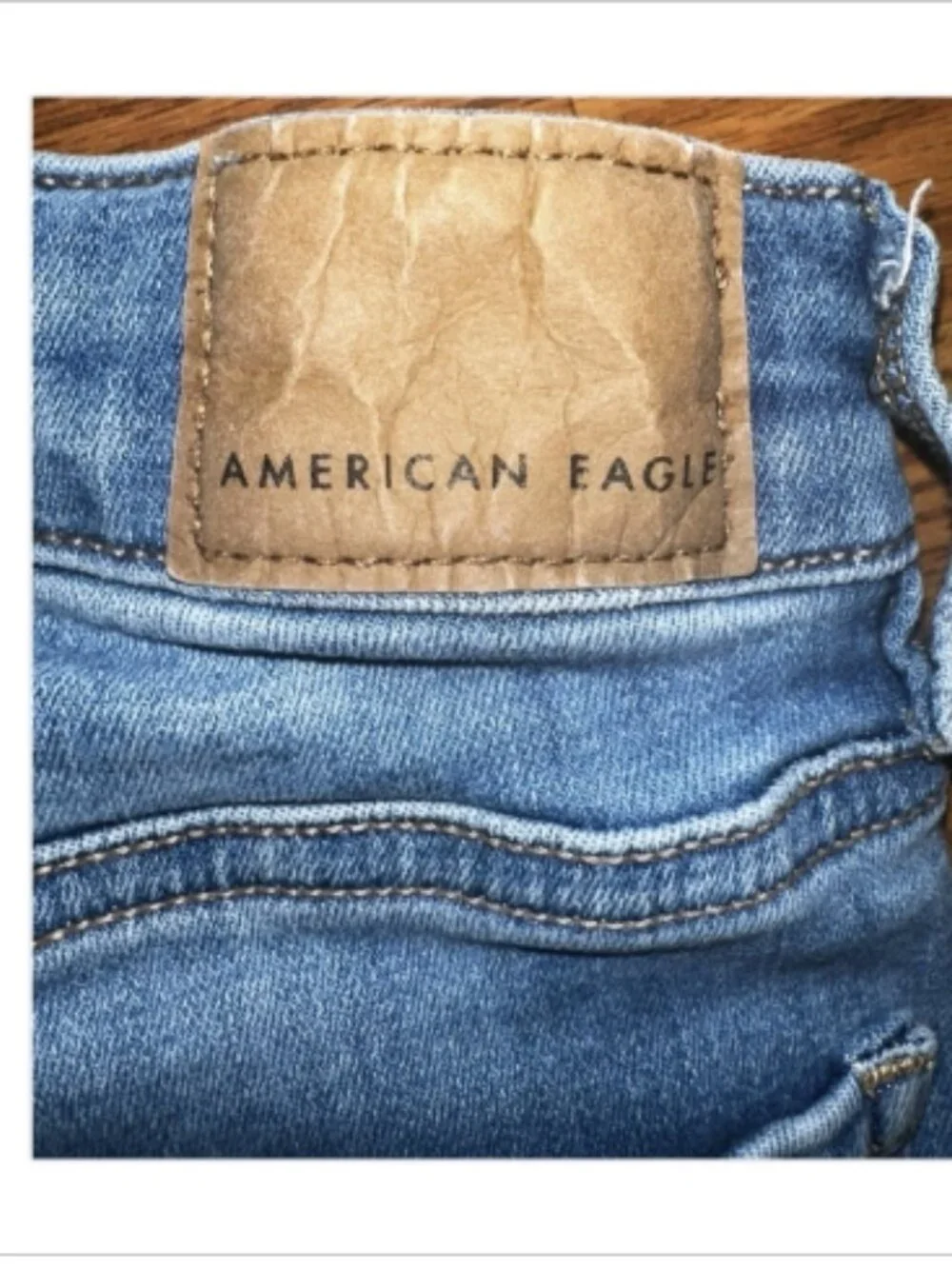 American Eagle Ne(X)t Level Stretch Skinny Jeans | Size 0 Regular | Light Wash